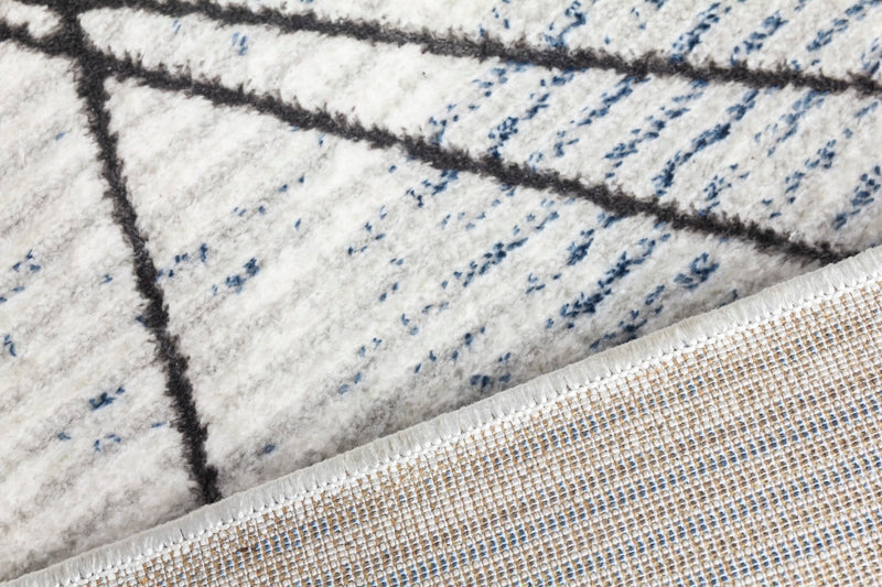 Glamour Art Deco Rug Blue