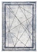 Glamour Art Deco Rug Blue