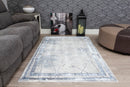 Glamour Art Deco Rug Blue