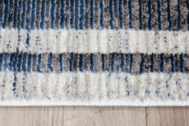 Glamour Art Deco Rug Blue