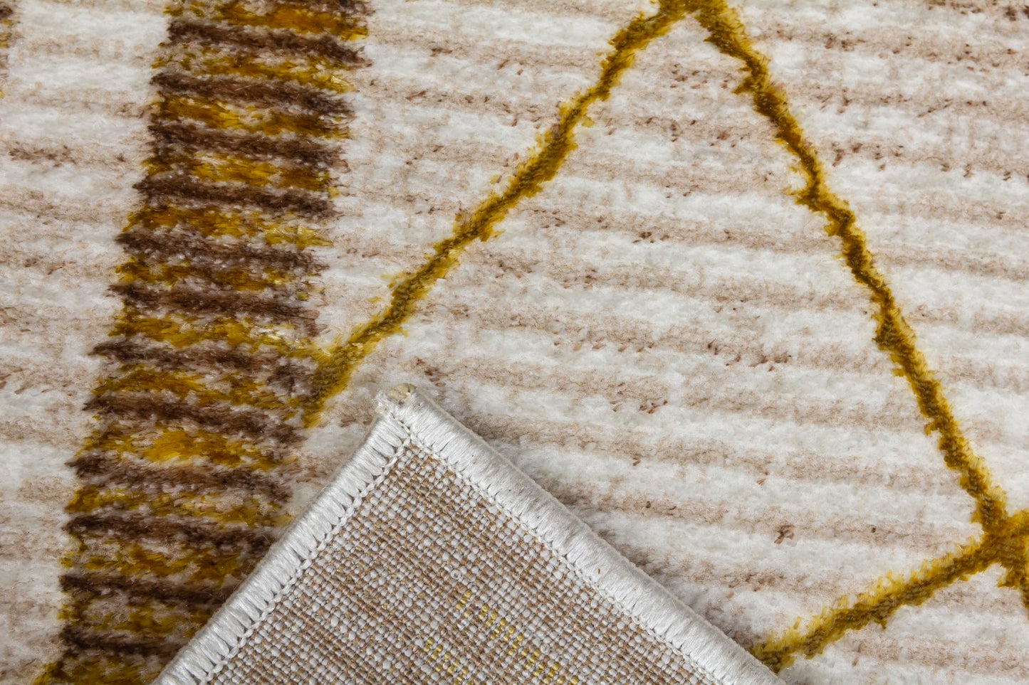 Glamour Art Deco Rug Ochre