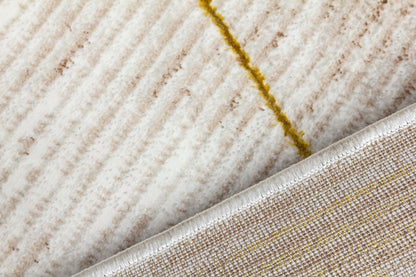 Glamour Art Deco Rug Ochre