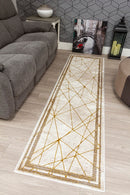 Glamour Art Deco Rug Ochre