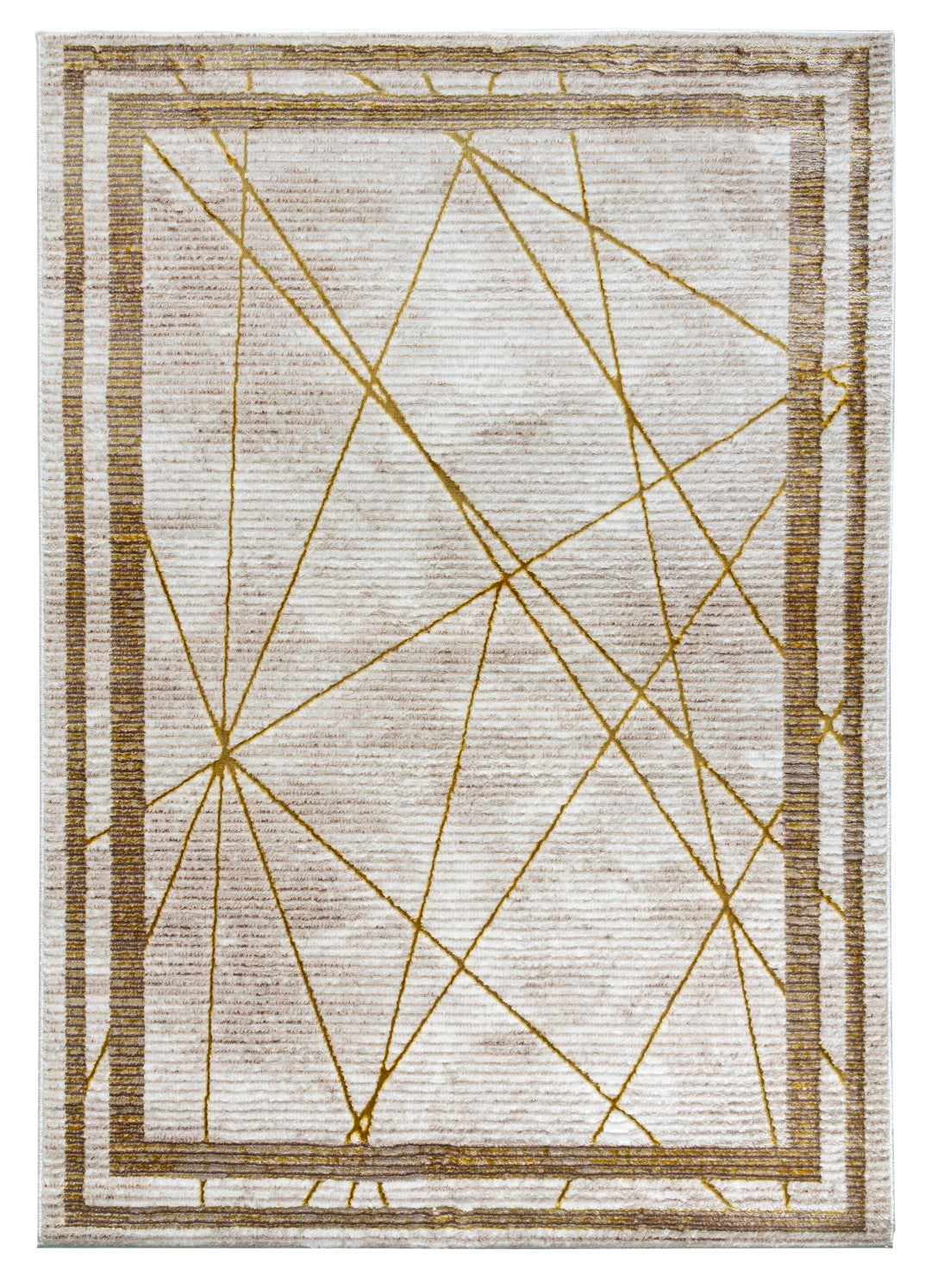 Glamour Art Deco Rug Ochre