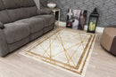 Glamour Art Deco Rug Ochre
