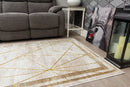 Glamour Art Deco Rug Ochre