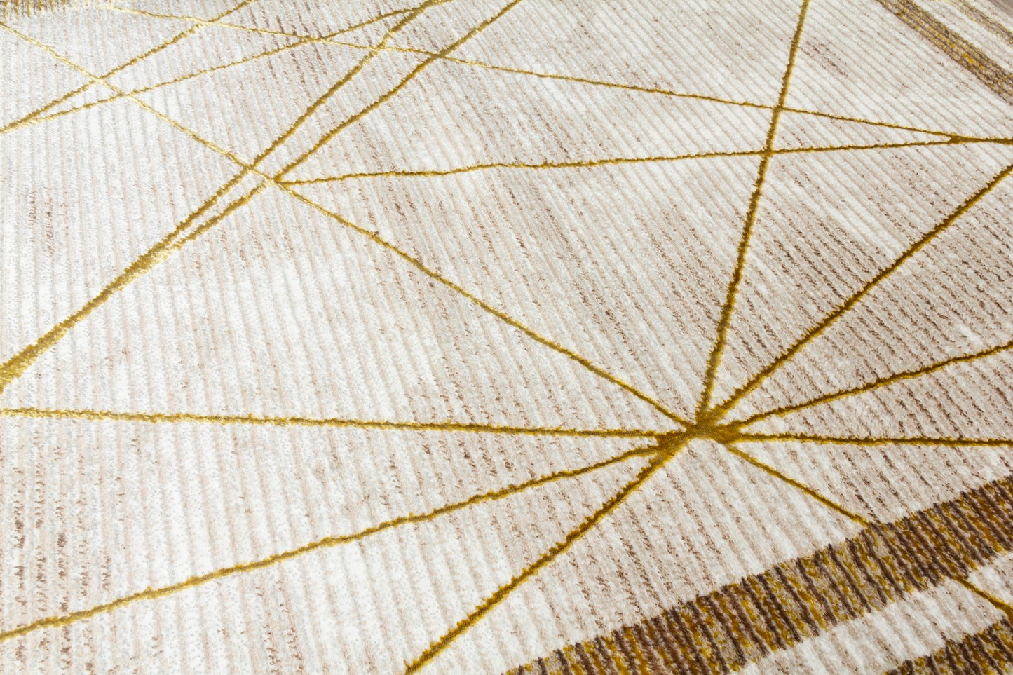 Glamour Art Deco Rug Ochre