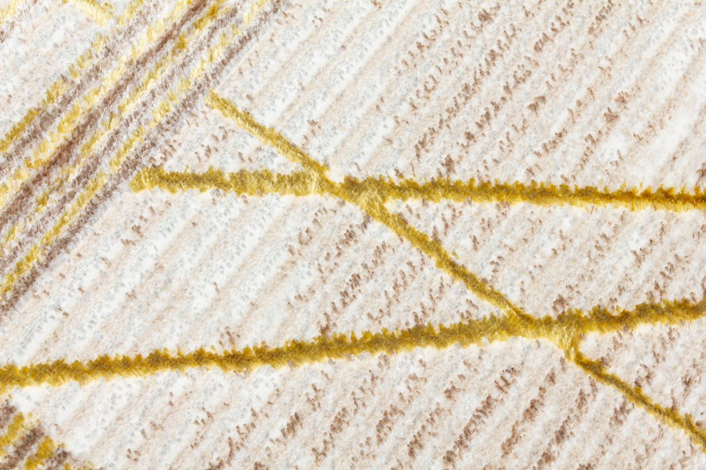 Glamour Art Deco Rug Ochre