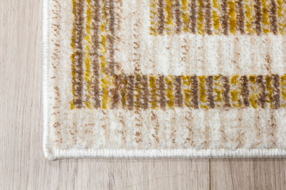 Glamour Art Deco Rug Ochre