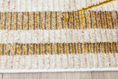 Glamour Art Deco Rug Ochre