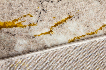 Glamour Marble Rug Ochre