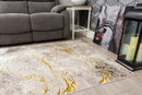 Glamour Marble Rug Ochre
