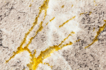 Glamour Marble Rug Ochre