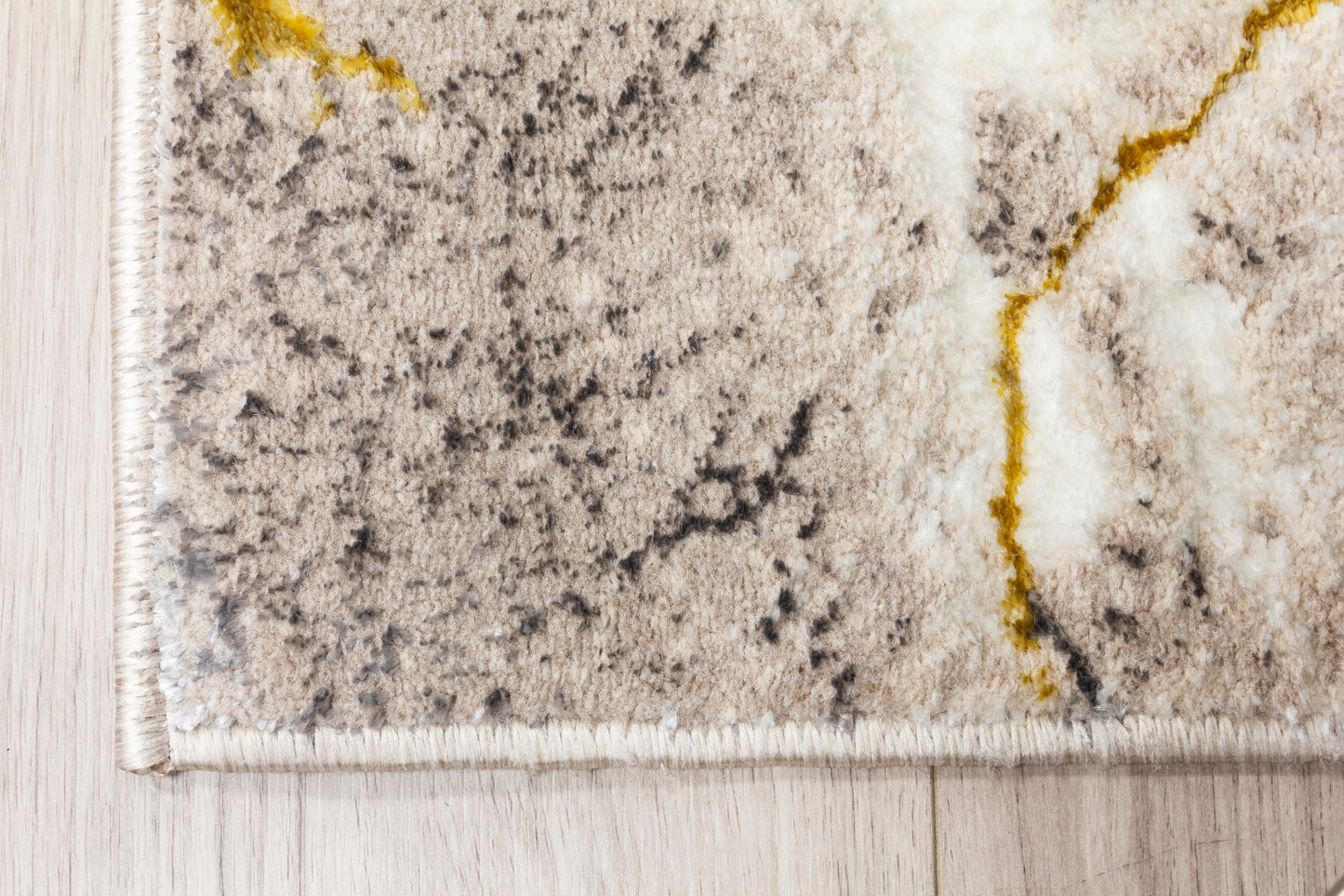 Glamour Marble Rug Ochre
