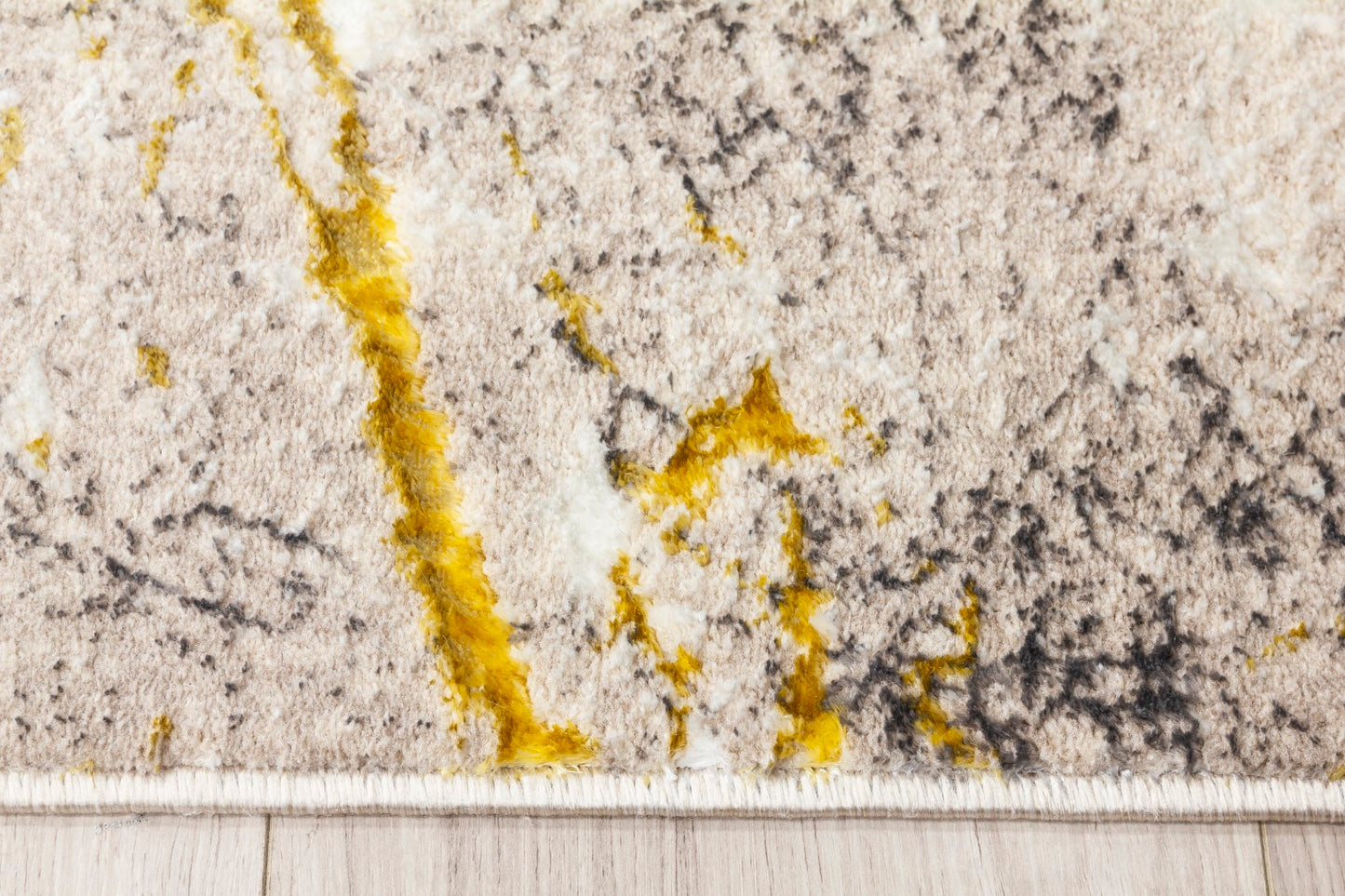 Glamour Marble Rug Ochre