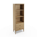 Harlow Open Storage Unit - Oak Natural