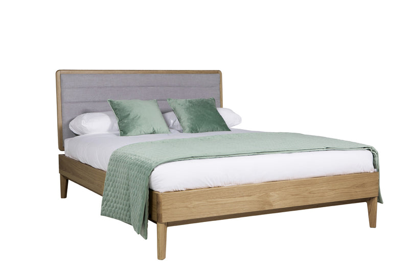 Harlow Bed 5' - Oak Natural