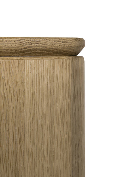 Harlow Tall Chest 5 Drawer - Oak Natural