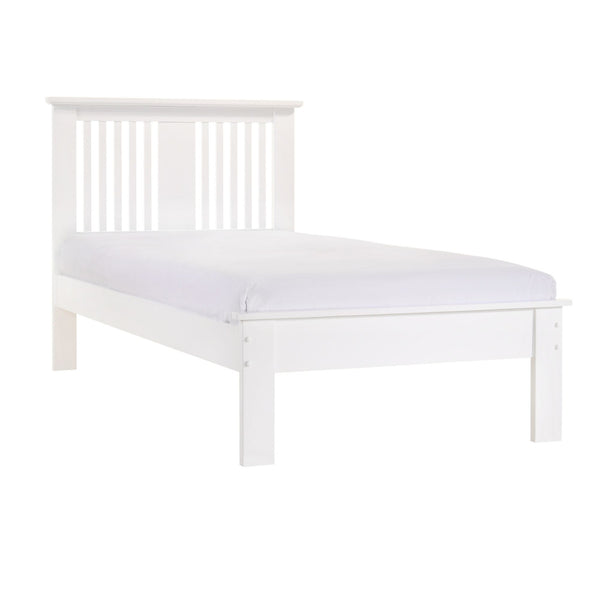 Lanna Slatted bed 3ft - White