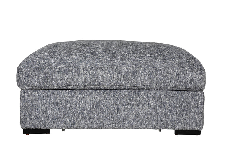 Harvey Storage Ottoman - Blue