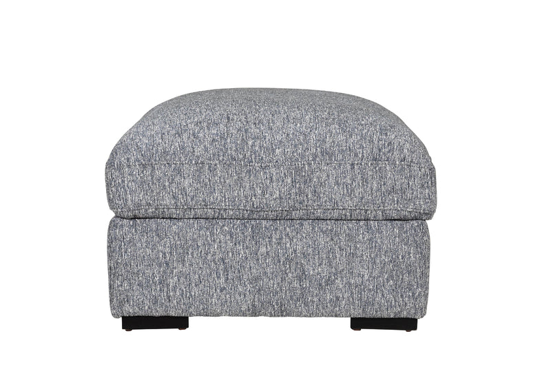 Harvey Storage Ottoman - Blue