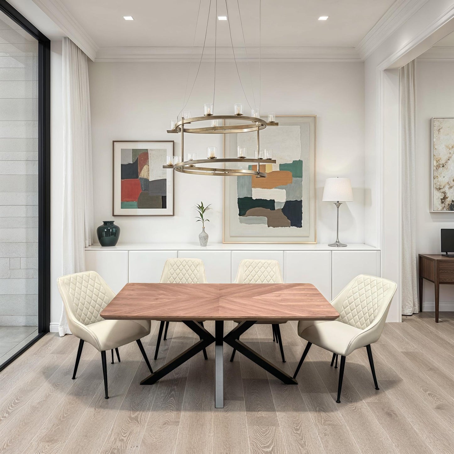 Henry Dining Table 1.6 Metre - Walnut