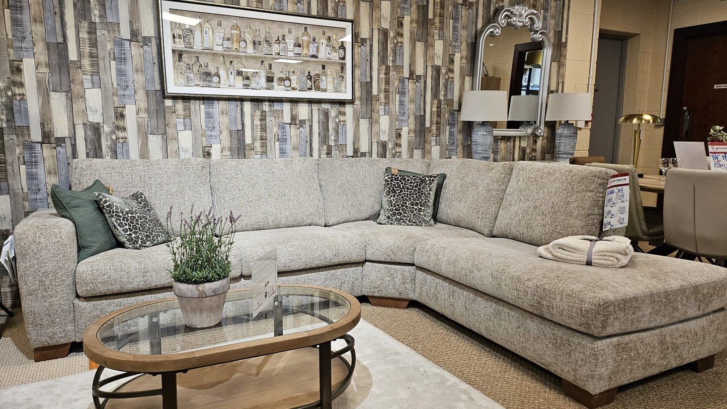 Orlando Fabric Corner Sofa