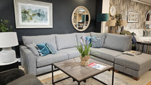The Delphi Fabric Corner Sofa