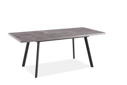 San Fran Extension Dining Table Grey Marble