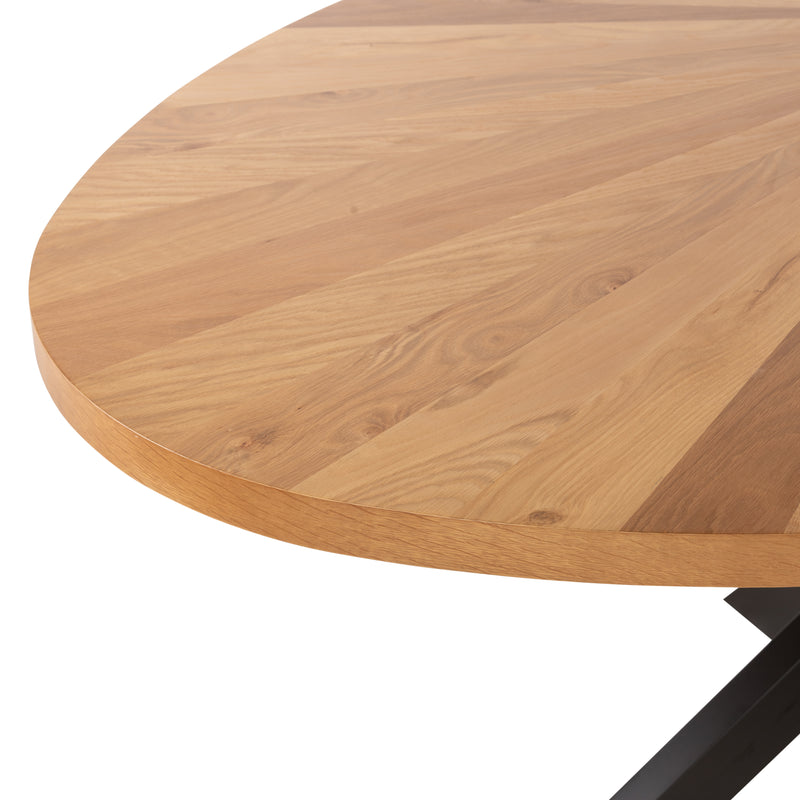 Vena Oval Dining Table 1800