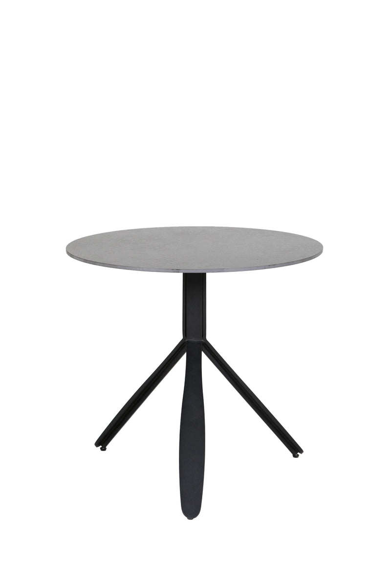 Kyrin Circular Dining Table 800 - Black