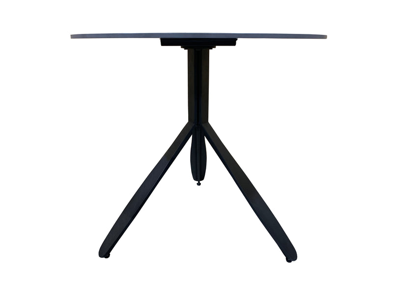 Kyrin Circular Dining Table 800 - Black