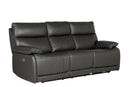 Lago 3 Seater Electric Recliner Sofa - Dark Grey