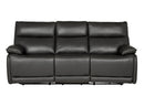 Lago 3 Seater Electric Recliner Sofa - Dark Grey