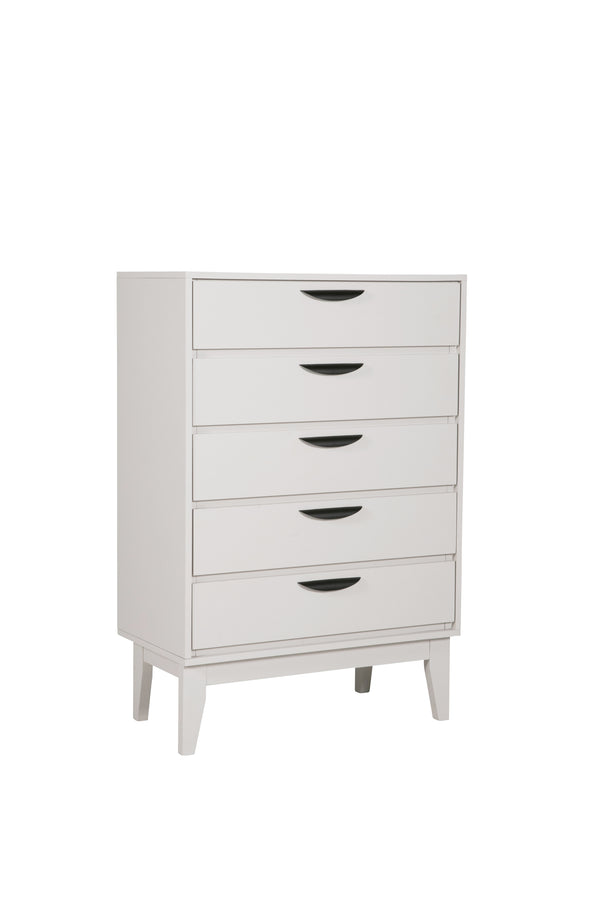 Lush Tall Chest 5 Drawer - Taupe