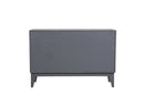 Lush Dressing Chest 6 Drawer- Dark Grey