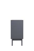 Lush Dressing Chest 6 Drawer- Dark Grey