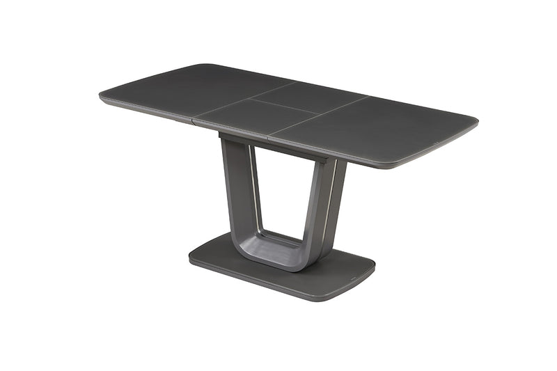 Rossbeg Dining Table Ext - Graphite Grey Matt 1200/1600