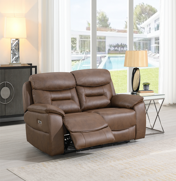 Levi 2 Seater Sofa Chestnut