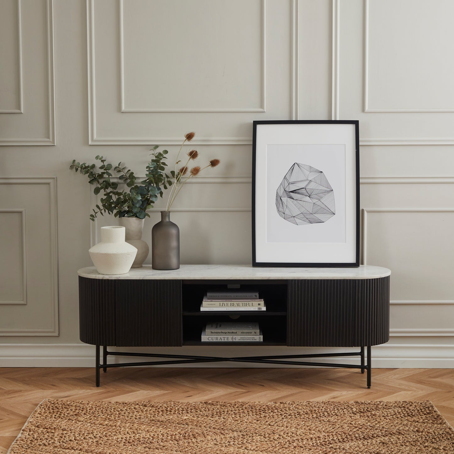 Luka Extra Large Media Stand
