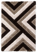 Lush Cascade Rug Brown