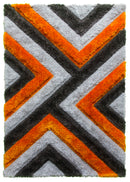 Lush Cascade Rug Orange