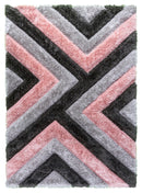 Lush Cascade Rug Pink