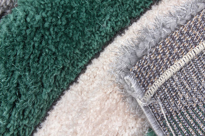 Lush Ripple Rug Green