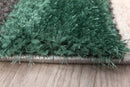Lush Ripple Rug Green
