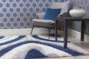 Lush Ripple Rug Navy