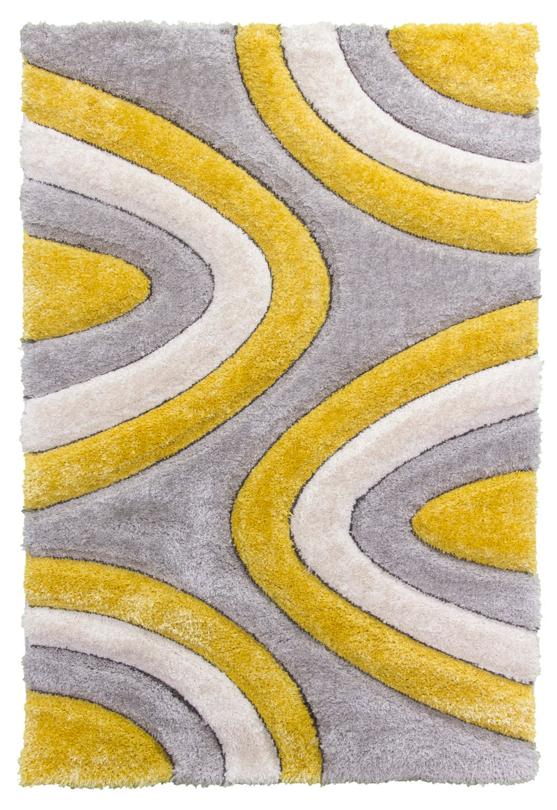 Lush Ripple Rug Yellow