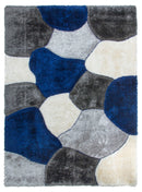 Lush Stones Rug Multi Navy