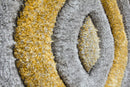 Lush Teardrop Rug Yellow