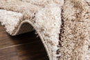 Lush Teardrop Rug Beige